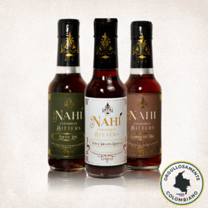 exotic bitters pack limón, chocolate y tiki