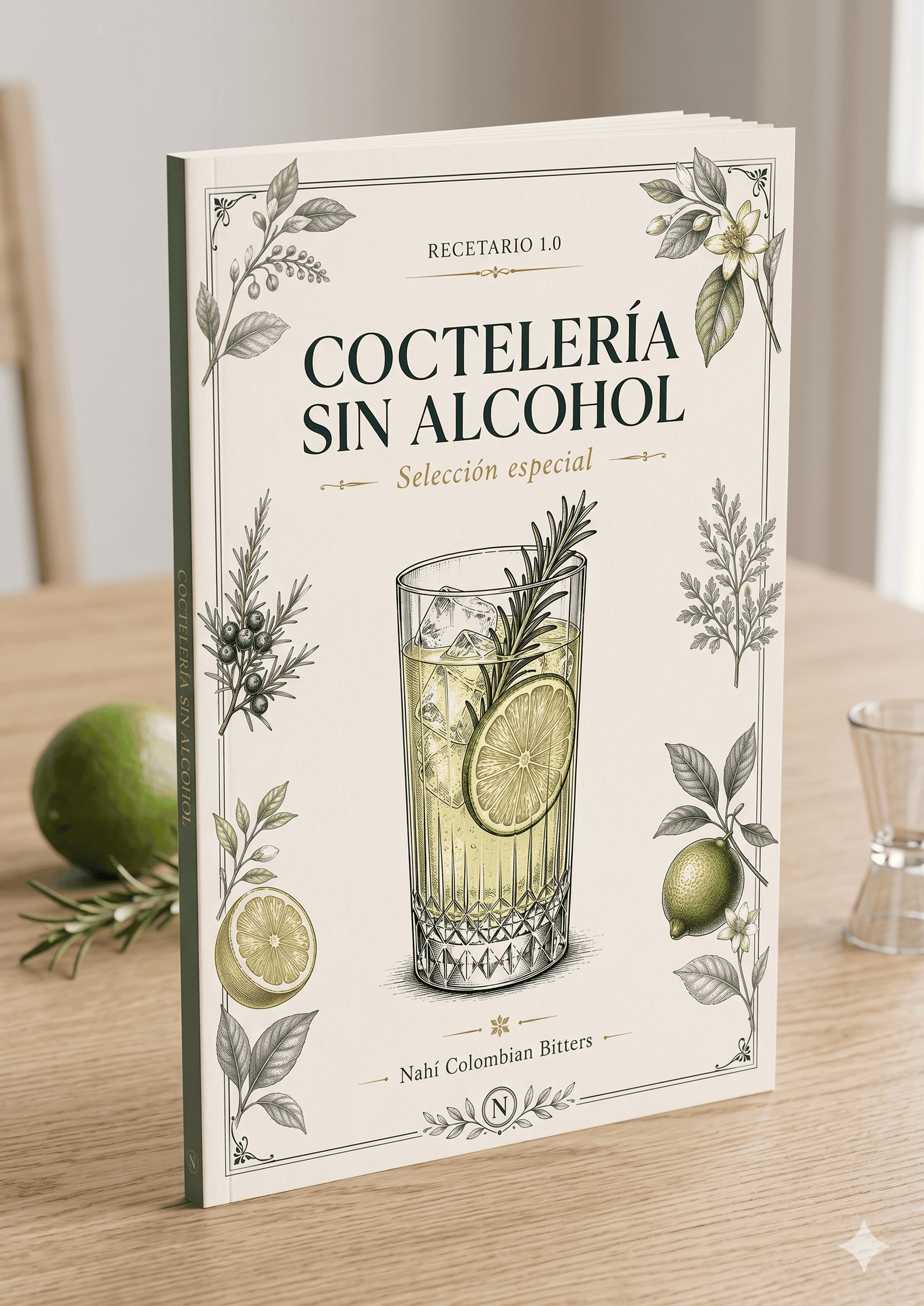 Guía de coctelería sin alcohol Nahí Colombian Bitters